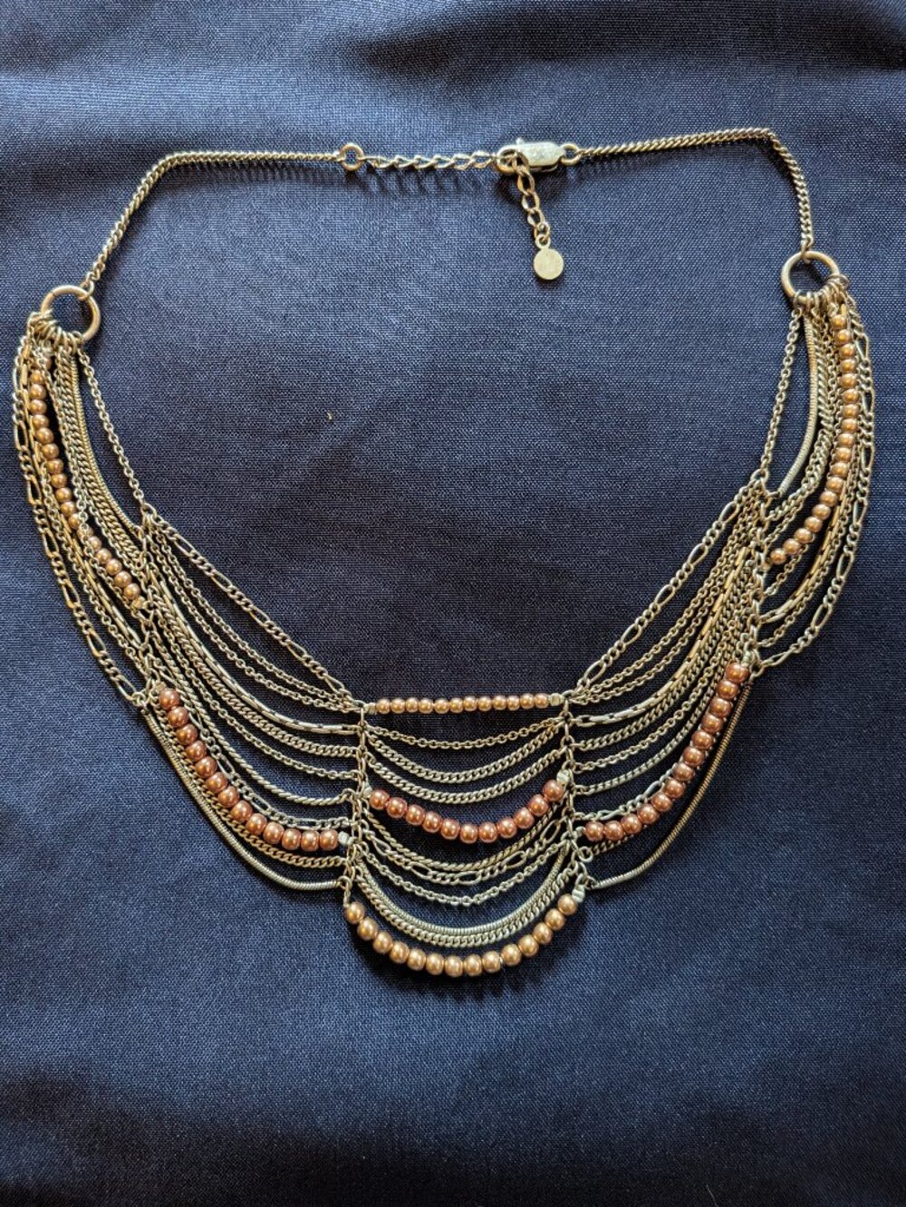 Choker statement necklace